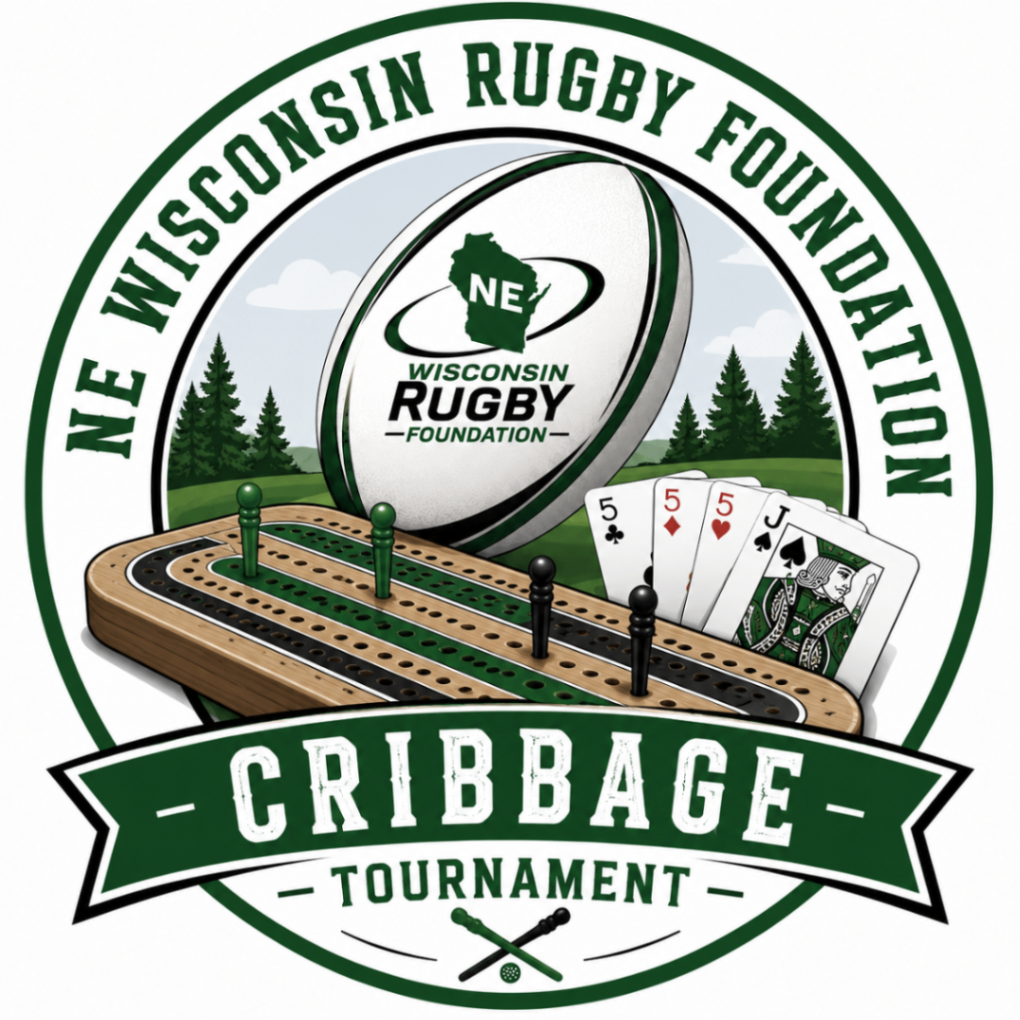 NE Wisconsin Rugby Foundation Cribbage Tournament logo